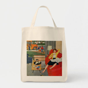 Morning Coffee Break Tote Bag