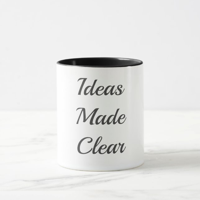 Morning Coffee Motivation Mug (Center)
