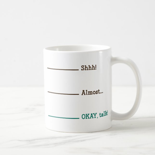 Morning Coffee Mug (Right)