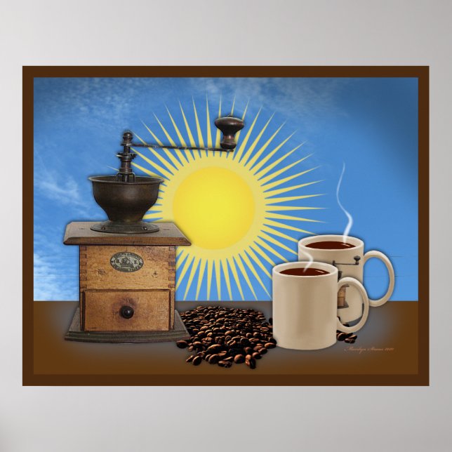 Morning Coffee poster (Front)