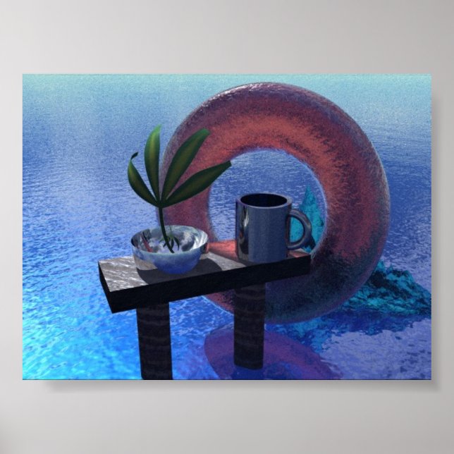 Morning Coffee Poster (Front)