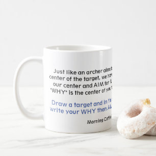 Morning Coffee Series "Know Your WHY" Mug