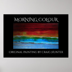 Morning colour poster