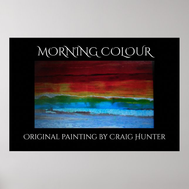 Morning colour poster (Front)