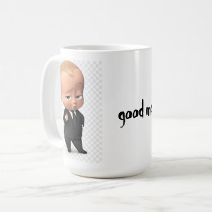 morning cups with boss baby..