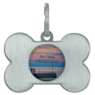 Morning Delight Pet Name Tag
