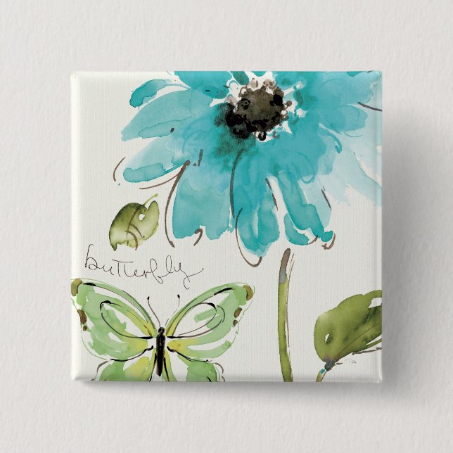 Morning Dew 15 Cm Square Badge (Front)