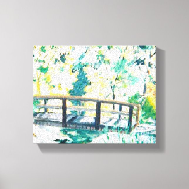 Morning Dew Canvas Wrap / Sarr Print (Front)