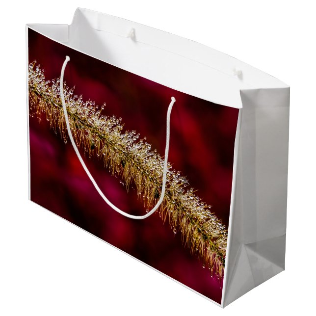 Morning Dew Large Gift Bag (Back Angled)