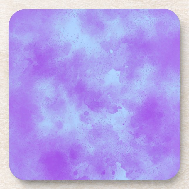Morning Dew Plastic  Coaster (Front)