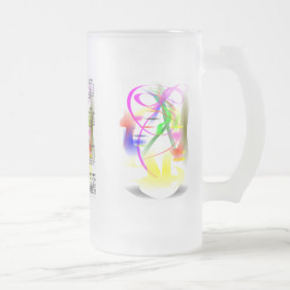 morning dream, 2011 CALENDAR Frosted Glass Beer Mug