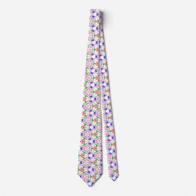 morning dream seamless structure colour game tie (Front)