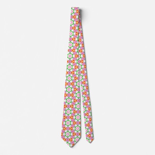morning dream seamless structure colour game tie (Front)