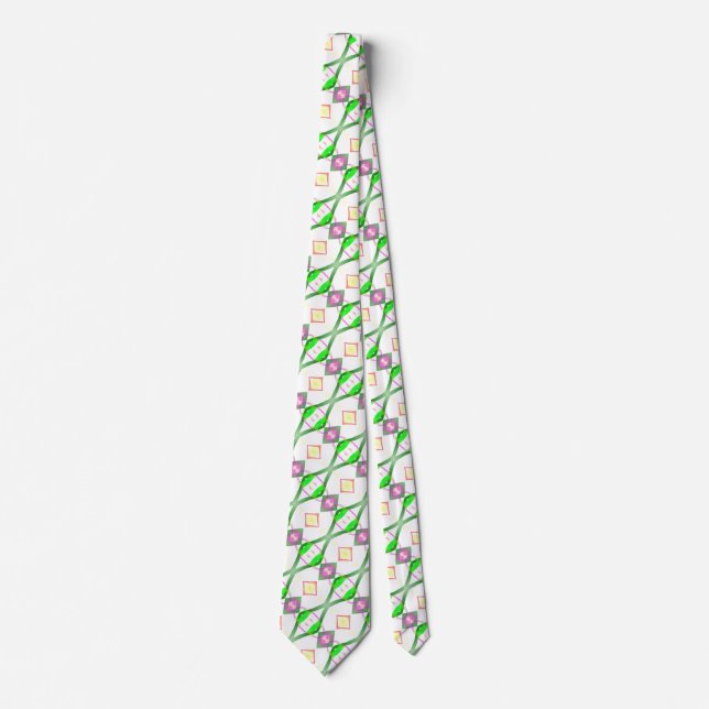 morning dream seamless structure colour game tie (Front)