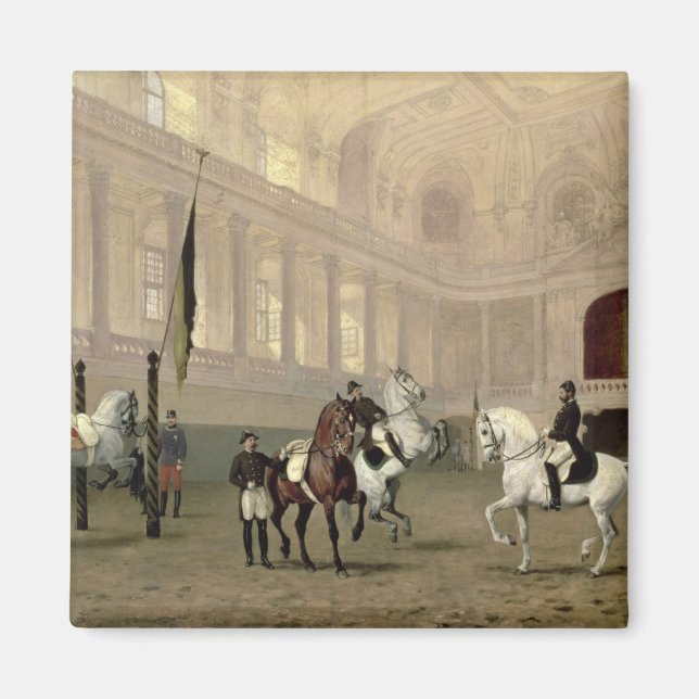 Morning Exercise in the Hofreitschule Magnet (Front)