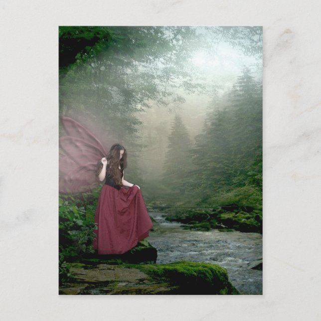 Morning Fairy Postcard (Front)