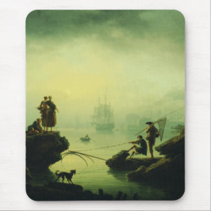 Morning Fog at sea by Joseph Vernet  Mouse Mat