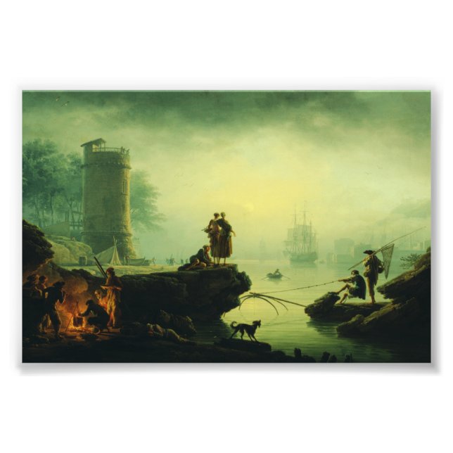 Morning Fog at sea by Joseph Vernet  Photo Print (Front)