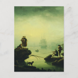 Morning Fog at Sea by Joseph Vernet Postcard