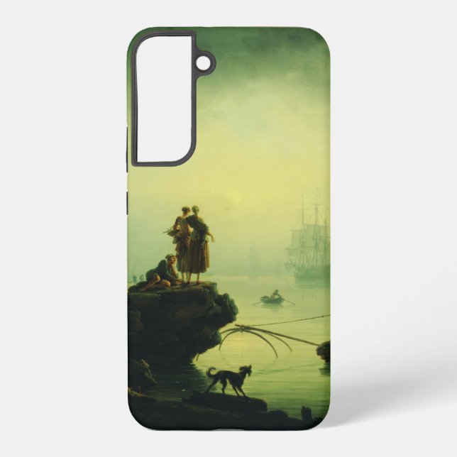 Morning Fog at sea by Joseph Vernet  Samsung Galaxy S22+ Case (Back)