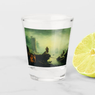 Morning Fog at sea by Joseph Vernet Shot Glass