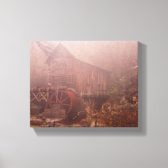 Morning Fog Canvas Print (Front)