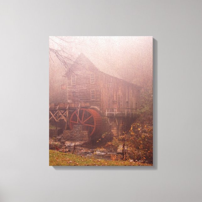 Morning Fog Canvas Print (Front)