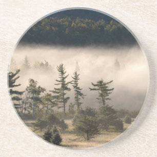Morning Fog in the Adirondacks Coaster