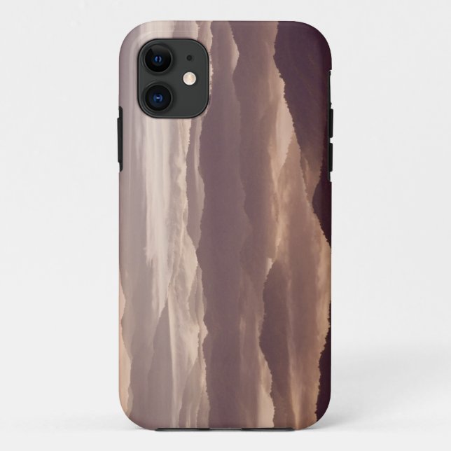 Morning fog in the southern Appalachian Case-Mate iPhone Case (Back)