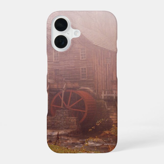Morning Fog iPhone 16 Case (Back)