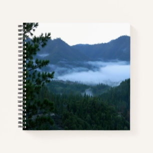 Morning fog... notebook