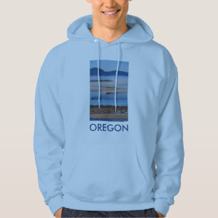 Morning fog over Netarts Bay, OR Hoodie