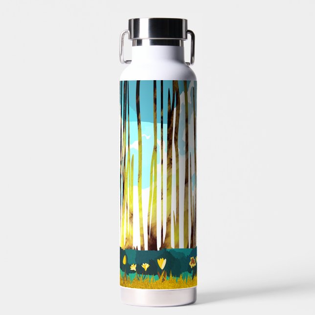 Morning Forest Water Bottle (Front)