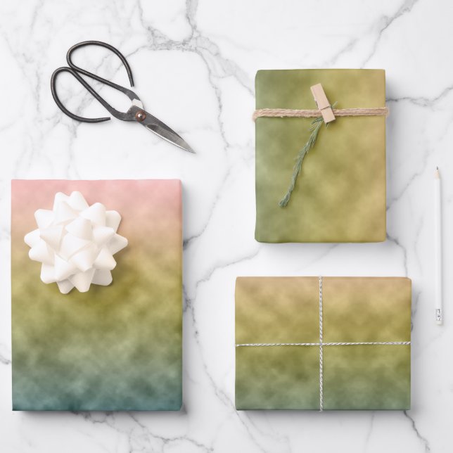 Morning Garden Wrapping Paper Sheet (Front)