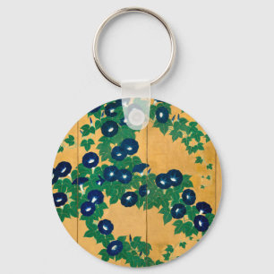 Morning Glories   Early 19th Century Key Ring