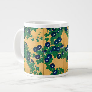 Morning Glories Early 19th Century Large Coffee Mug