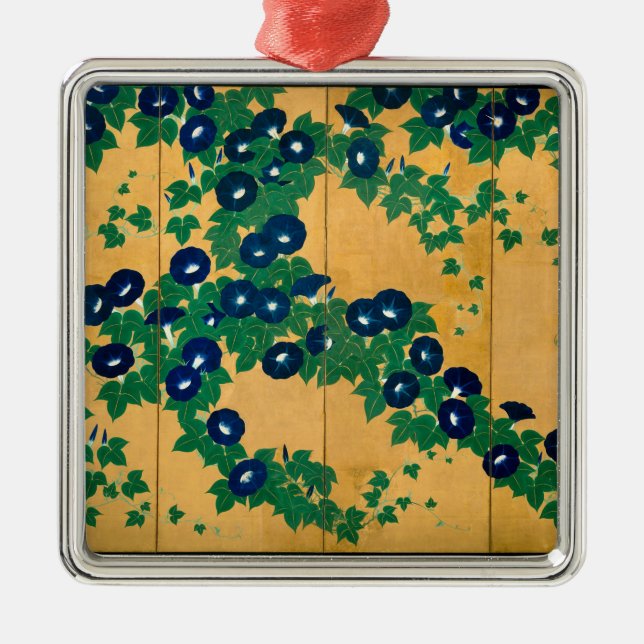 Morning Glories | Early 19th Century Metal Tree Decoration (Front)