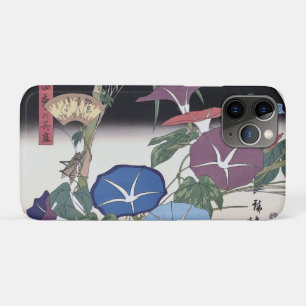 Morning Glories, Hiroshige, Ukiyo-e iPhone 11 Pro Case