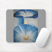 Morning Glories Watercolor Mouse Mat (With Mouse)