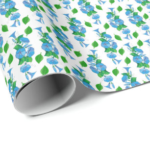 Morning Glories Wrapping Paper