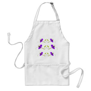 Morning Glory and Butterfly Standard Apron