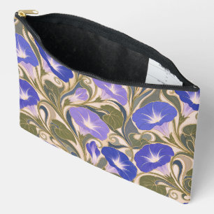 Morning Glory Art Nouveau Accessory Pouch