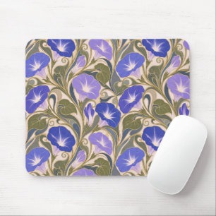 Morning Glory Art Nouveau Mouse Mat