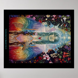 'Morning Glory' by Elizabeth Kyle Poster