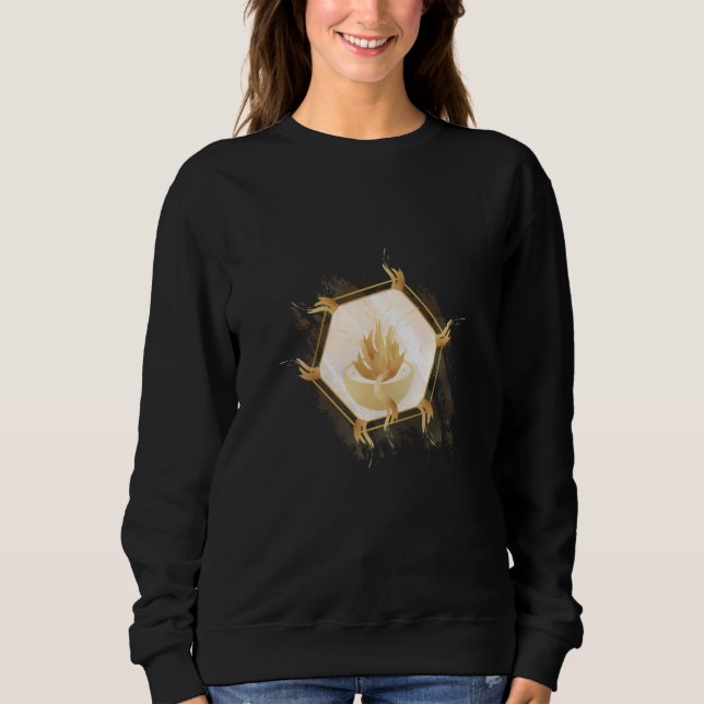 Morning Glory Encr Logo Sweater (Front)
