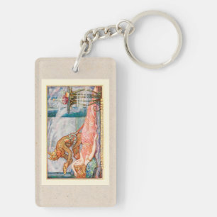 Morning Glory Fairy Key Ring
