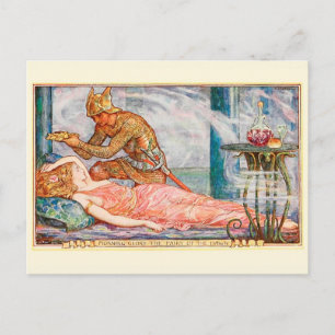 Morning Glory Fairy of the Dawn Postcard