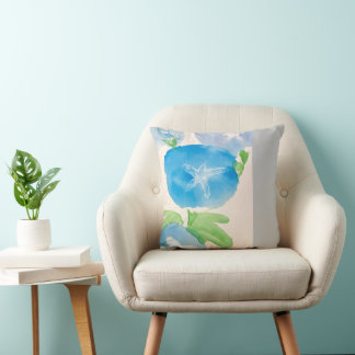 Morning glory flower cushion