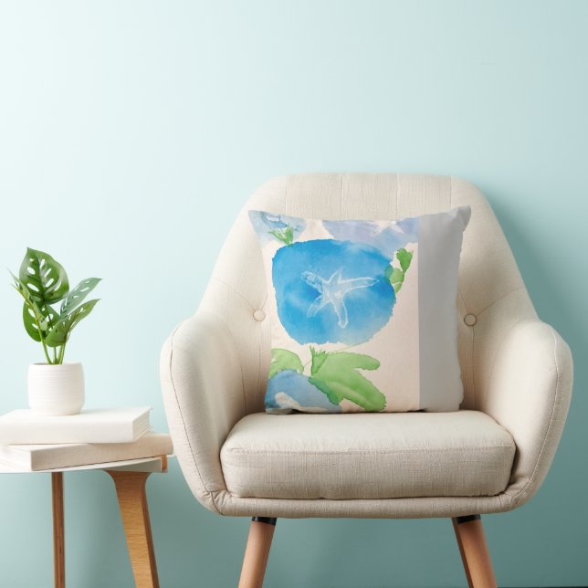 Morning glory flower cushion (Chair)