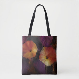 Morning Glory Flowers  Tote Bag